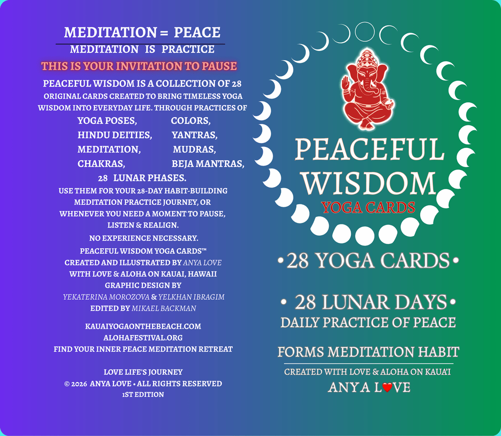 Peaceful Wisdom YOGA Cards