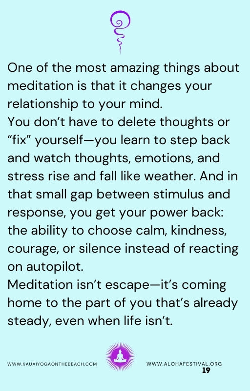 A Beginner's Guide to Inner Peace. Meditation & Rest