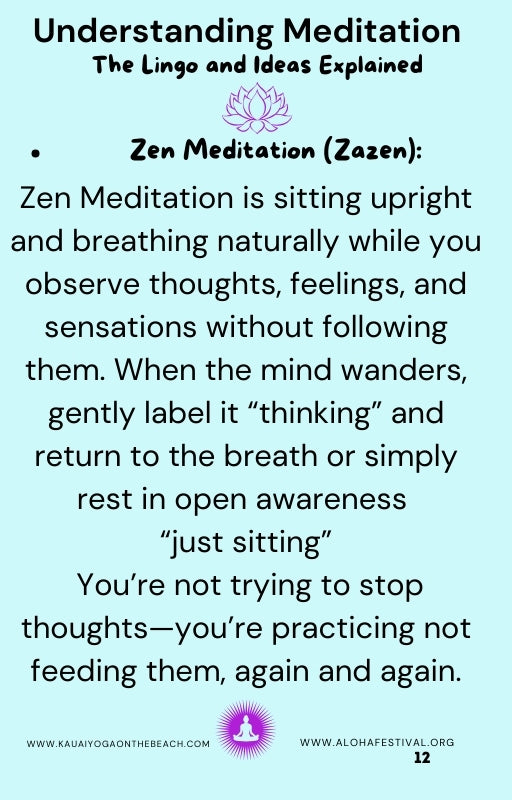A Beginner's Guide to Inner Peace. Meditation & Rest