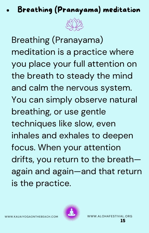 A Beginner's Guide to Inner Peace. Meditation & Rest