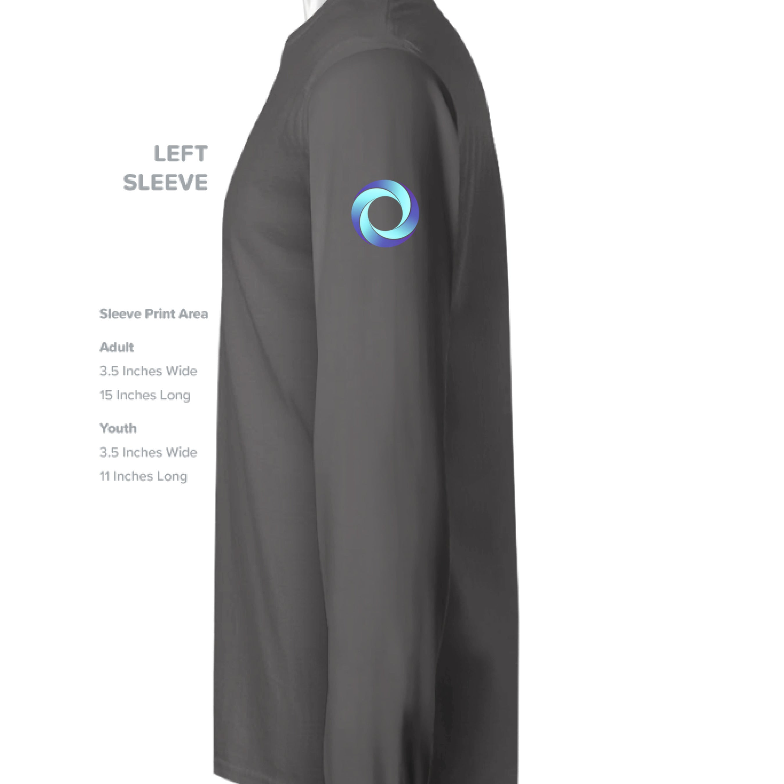 Charcoal - SLEEVE_LEFT