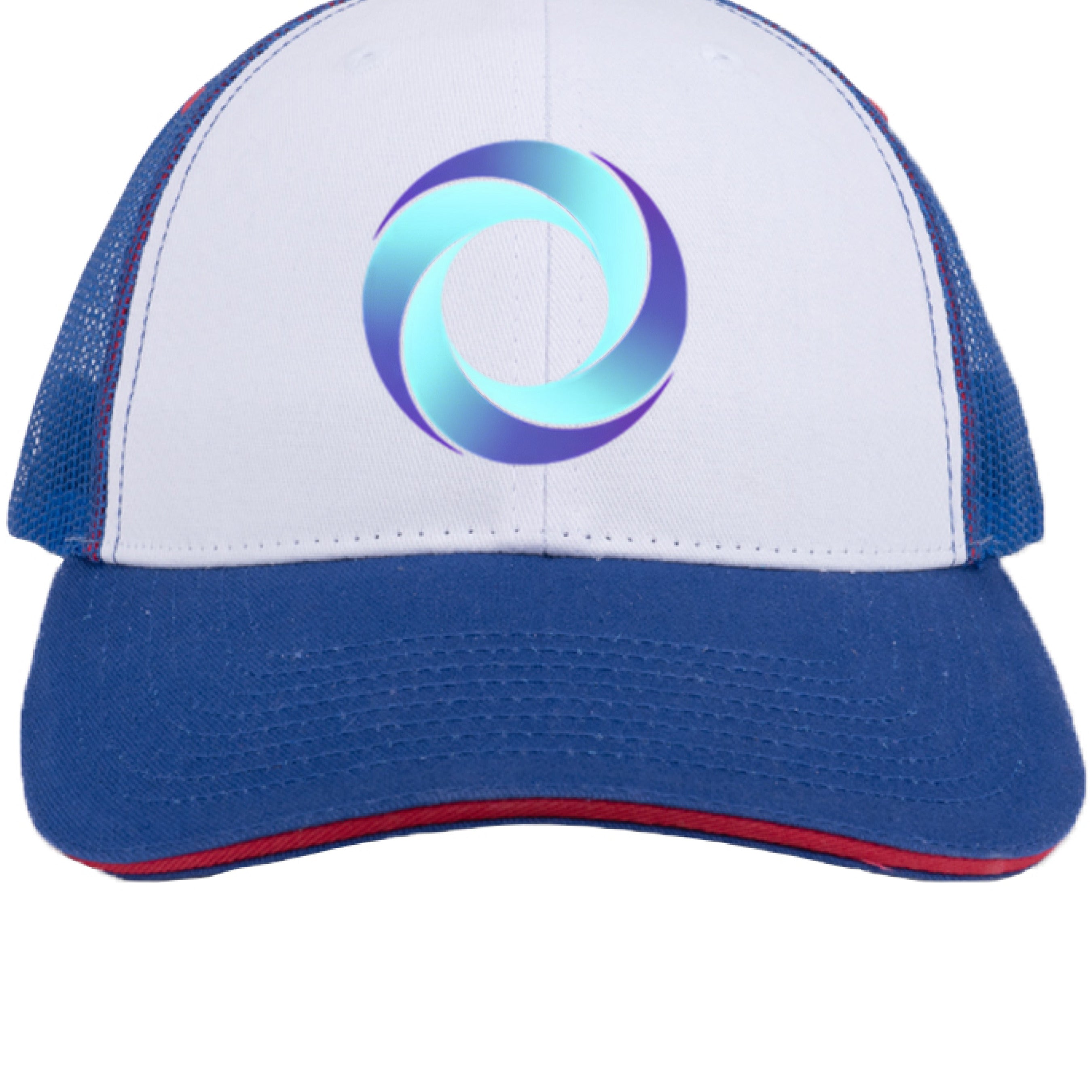 White/ Royal/ Red - FRONT